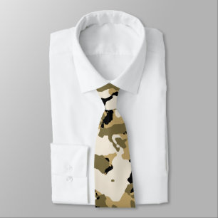 Wüste Camouflage Necktie Krawatte