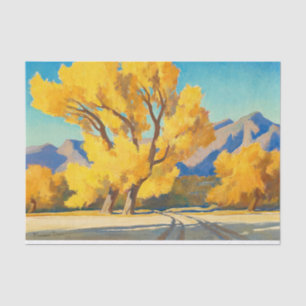 Wüste Cottonwood, Arizona von Maynard Dixon Seidenpapier