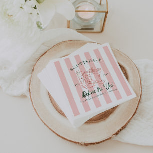 Wüste Cowgirl Country Club   Bachelorette Serviette
