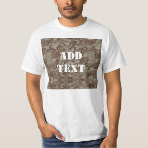 Wüste der Wälder MilitärCamouflage T-Shirt