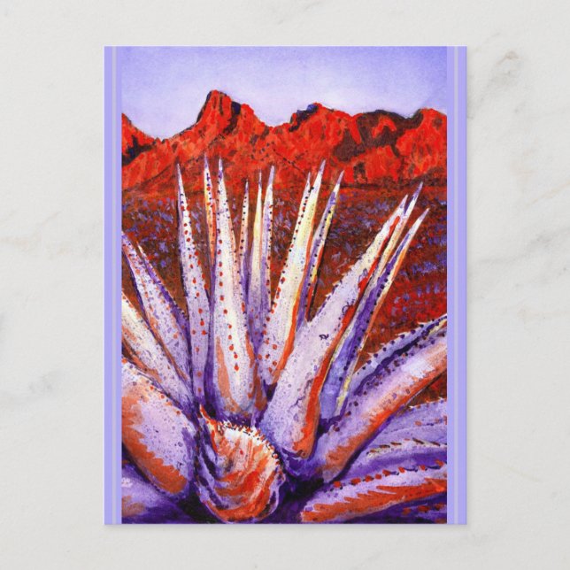 Wüste der Wasserfarben 2004 Postkarte (Vorderseite)