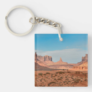 Wüste des Westerns Schlüsselanhänger