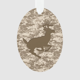 Wüste Digital Camouflage Deer Camouflage Muster Ornament