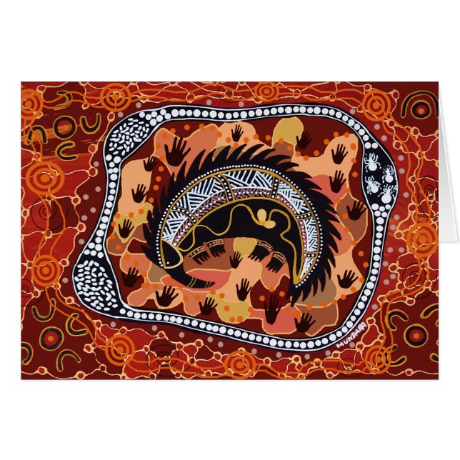 Wüste Echidna Dreaming (Vorderseite (Horizontal))