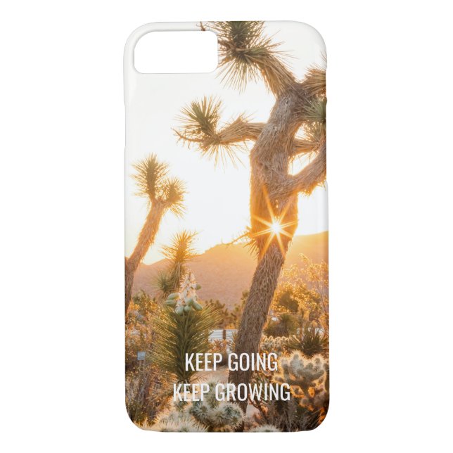 Wüste-Foto-Geschenk mit Zitat Case-Mate iPhone Hülle (Rückseite)