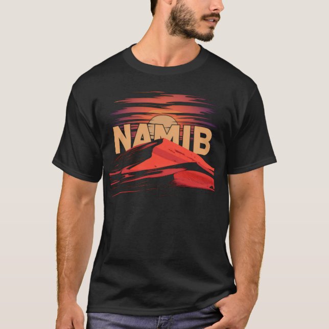 Wüste Namib bei Sunset T-Shirt (Vorderseite)