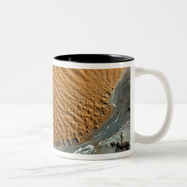 Wüste Namib, Namibia Zweifarbige Tasse (Rechts)
