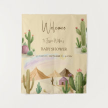 Wüste Oh Cactus Boy Boho Arch Baby Shower