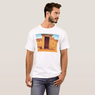 Wüste Outhouse Männer Weißer T - Shirt