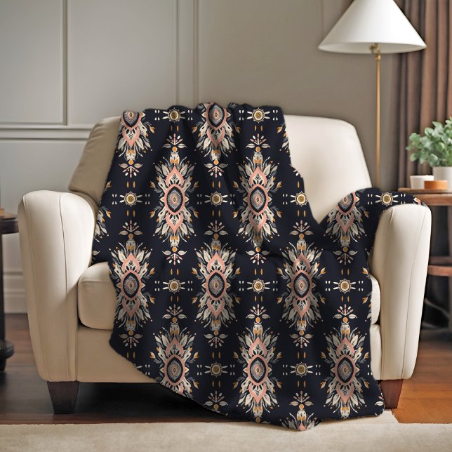 Wüste Rose Charm Fleece Blanket (Von Creator hochgeladen)