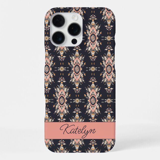 Wüste Rose Charm iPhone 16 Pro Max Hülle (Rückseite)