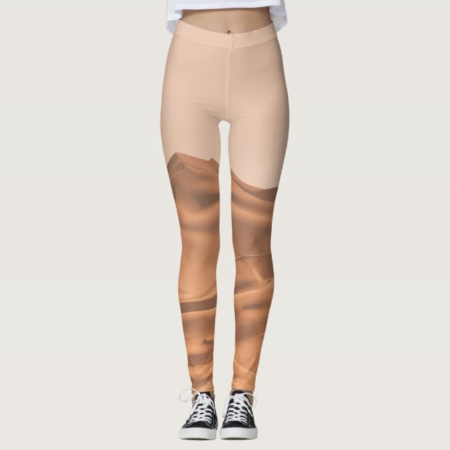 Wüste, Sanddüne Leggings (Vorderseite)