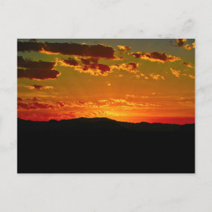 Wüste Sunrise Postkarte