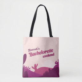 Wüste Sunset Pinks Bachelorette Wochenende Tote Ta Tasche
