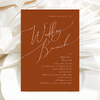Wüste | Terracotta Wedding Brunch