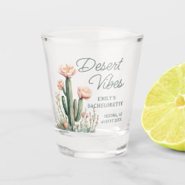 Wüste Vibes Junggeselinnen-Abschied Blubing Cactus Schnapsglas