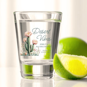 Wüste Vibes Junggeselinnen-Abschied Blubing Cactus Schnapsglas