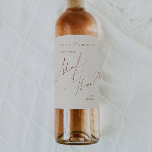 Wüste | Vorschlag für eine Beige Trauzeugin Weinetikett<br><div class="desc">Diese Wüste | Beige Trauzeugin Weinetikett ist perfekt für Ihren rustikalen Western beige und terracotta Erden Töne Hochzeit. Die ohrenneutrale Boho-Farbpalette ist Vintag im Südwesten mit modernem Retro-Ambiente. Das Drehbuch ist eine delikate minimalistische handgeschriebene Kalligraphie, die ziemlich elegant und romantisch ist. Das Produkt ist bearbeitbar und hat viel Leerraum, sodass...</div>
