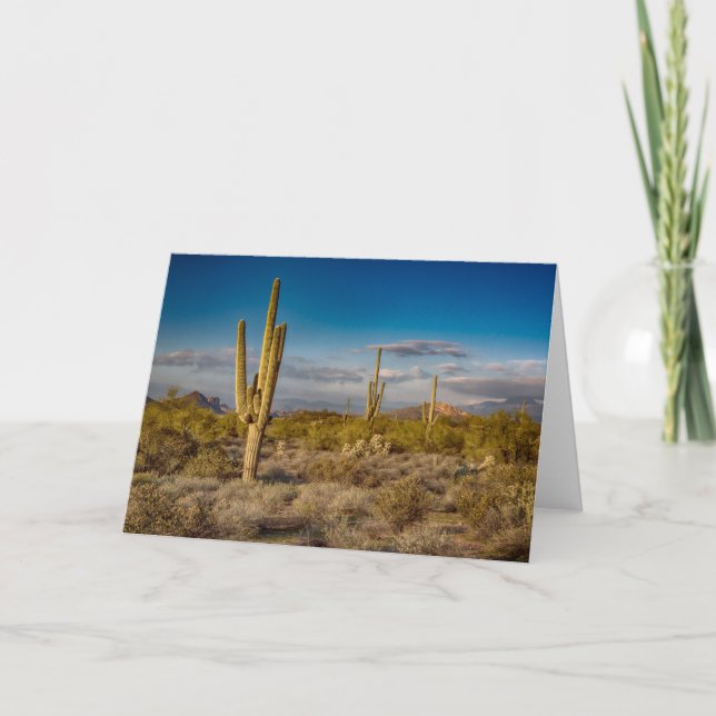 Wüsten | Aberglaube, Arizona Karte (Vorderseite)