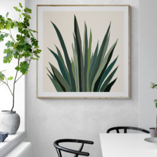 Wüsten-Agave-Plakat und herunterladbarer Druck Poster