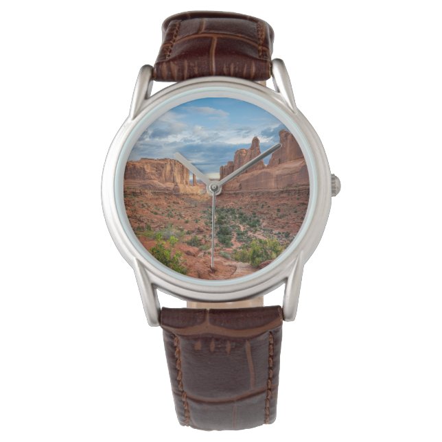 Wüsten | Arches National Park, Utah Armbanduhr (Vorderseite)