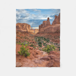 Wüsten Arches National Park, Utah Fleecedecke