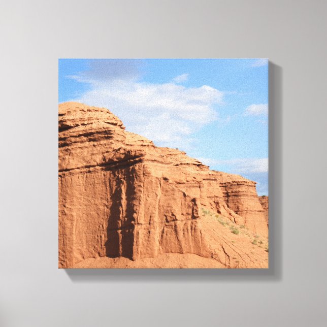 Wüsten-Berge Leinwanddruck (Vorderseite)