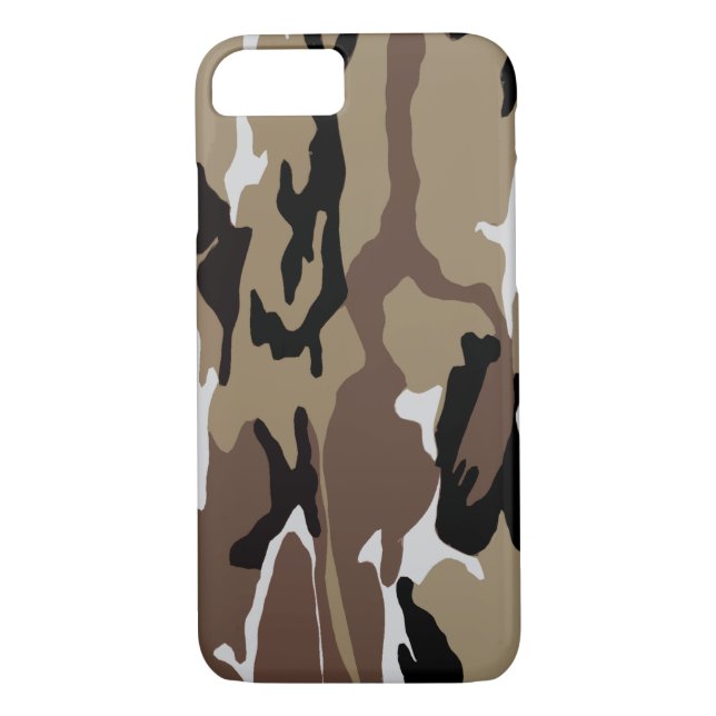Wüsten-Camouflage Case-Mate iPhone Hülle (Rückseite)