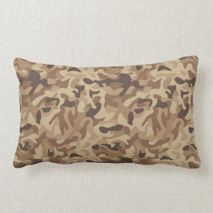 Wüsten-Camouflagelumbar-Kissen Lendenkissen