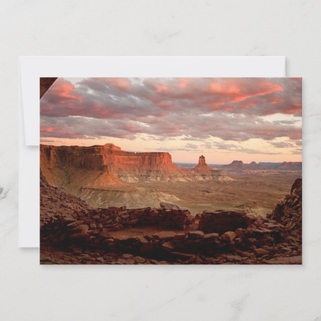 Wüsten | Canyonlands National Park Utah Dankeskarte (Vorderseite)