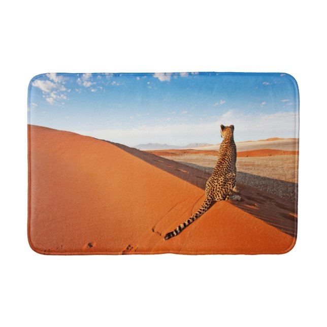 Wüsten | Cheetah Savannah Wüste Badematte (Vorderseite)
