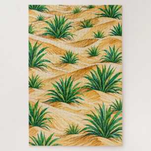 Wüsten-Dünen-Agave-Muster