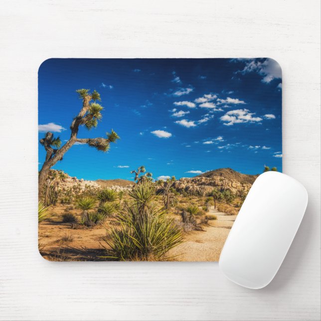 Wüsten | Joshua Tree Nationalpark Mousepad (Mit Mouse)