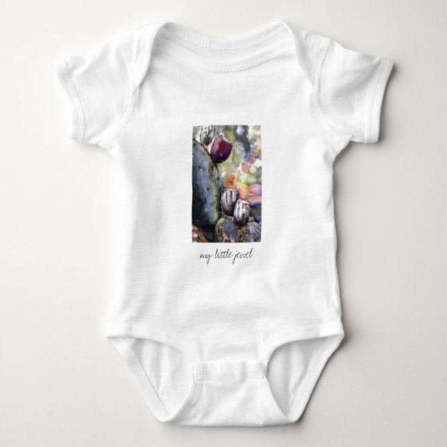 Wüsten-Juwel, mein kleines Juwel Baby Strampler (Vorderseite)