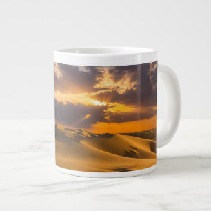 Wüsten Landschaft der Sanddünen Jumbo-Tasse