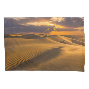 Wüsten   Landschaft der Sanddünen Kissenbezug