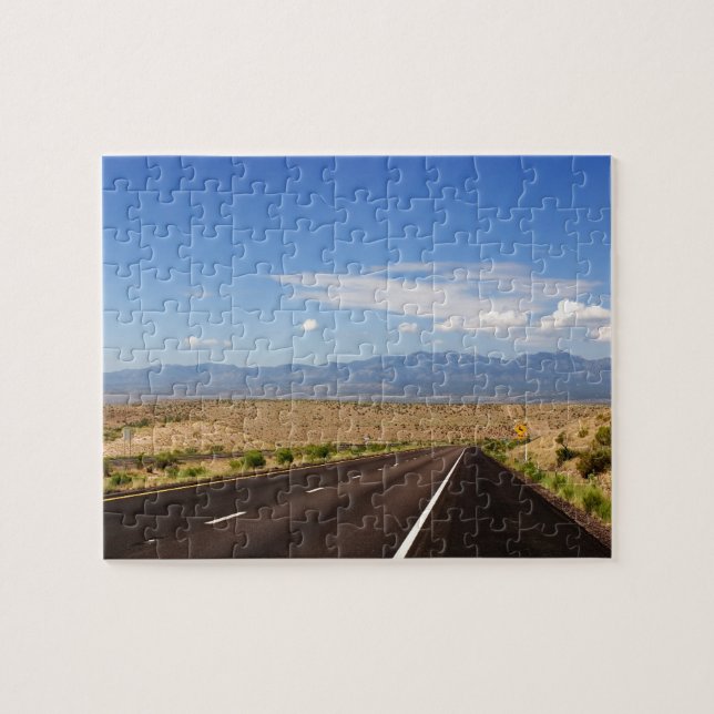 Wüsten-Landstraßen-Puzzlespiel (Horizontal)