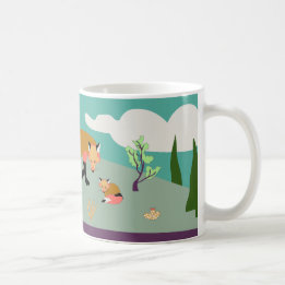 Wüsten-Leben: Fuchs- und Ausrüstungs-Tassenkunst Kaffeetasse
