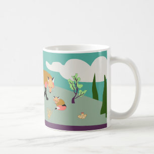 Wüsten-Leben: Fuchs- und Ausrüstungs-Tassenkunst Kaffeetasse