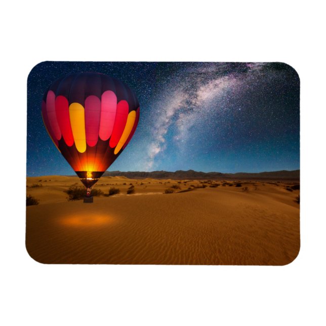 Wüsten | Mesziemlich Dunes Death Valley Magnet (Horizontal)