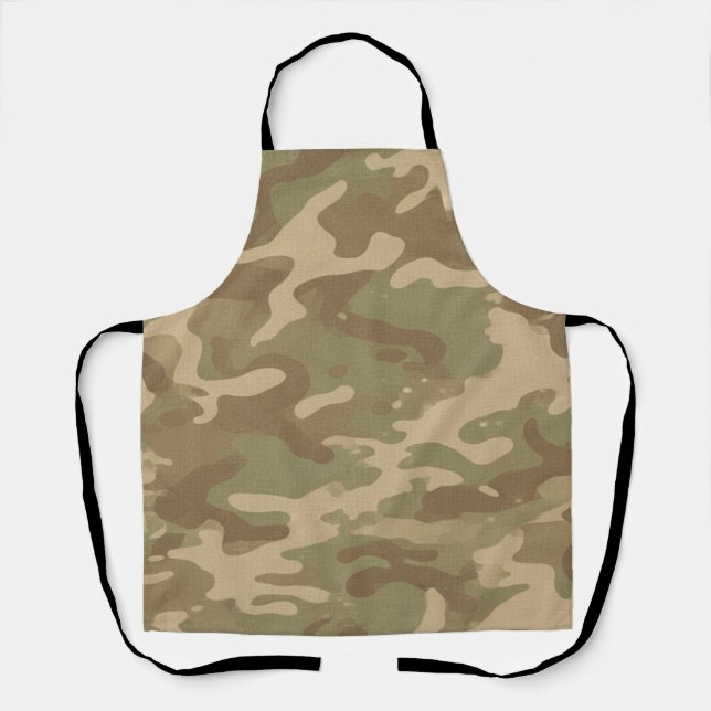 Wüsten-Militärtarnmuster Schürze (Vorderseite)