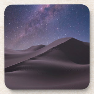 Wüsten   Milky Way Starry Sky Sand Dune Dubai Getränkeuntersetzer