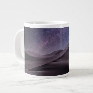 Wüsten Milky Way Starry Sky Sand Dune Dubai Jumbo-Tasse