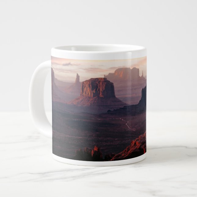 Wüsten | Monument Valley Utah-Ariziona Jumbo-Tasse (Vorderseite Links)
