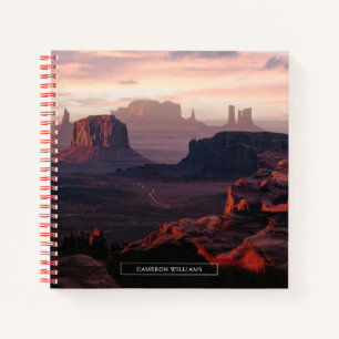 Wüsten Monument Valley Utah-Ariziona Notizbuch