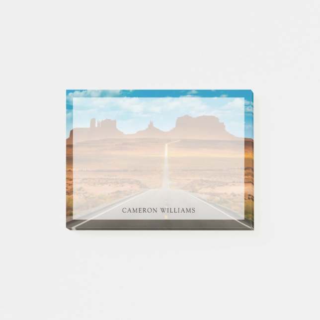 Wüsten | Monument Valley, Utah Post-it Klebezettel (Vorderseite)