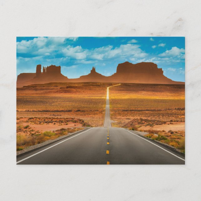 Wüsten | Monument Valley, Utah Postkarte (Vorderseite)