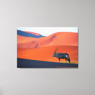 Wüsten   Namib Desert Oryx Leinwanddruck
