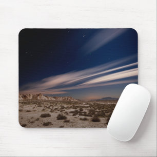 Wüsten   Navarre Bardenas Wüste in der Nacht Mousepad