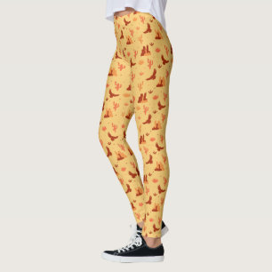 Wüsten-Sand-Kaktus-Mesas-Adler  Leggings